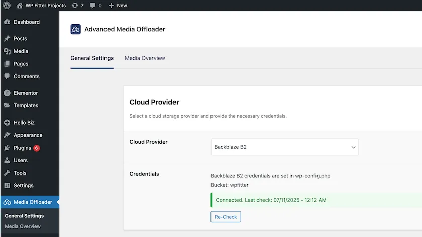 How to Offload WordPress Media Files to Backblaze B2 (Step-by-Step Guide) 4 Advanced Media Offloader Settings Page